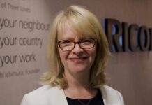 Nicola Downing, CEO of Ricoh Europe