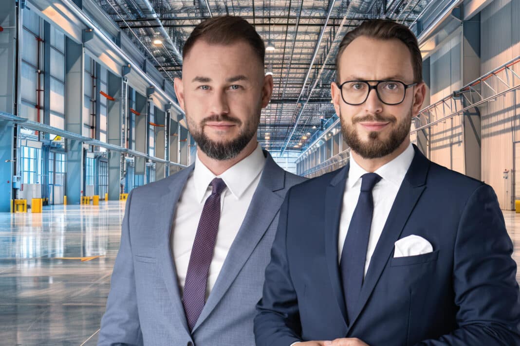 Jakub Kurek, Head of Industrial and Warehouse Department, and Michał Kozar, Associate Director, Industrial and Warehouse Department, Newmark Polska