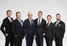 Pinsent Masons in Poland, from left – Błażej Zagórski, Maciej Jodkowski, Bartłomiej Kordeczka, Jakub Marcinkowski, Piotr Staniszewski, Bartosz Nojek.