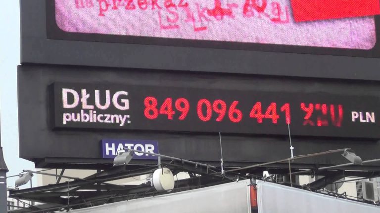 Państwowy dług publiczny na koniec 2012 r. wyniósł 840,5 mld zł