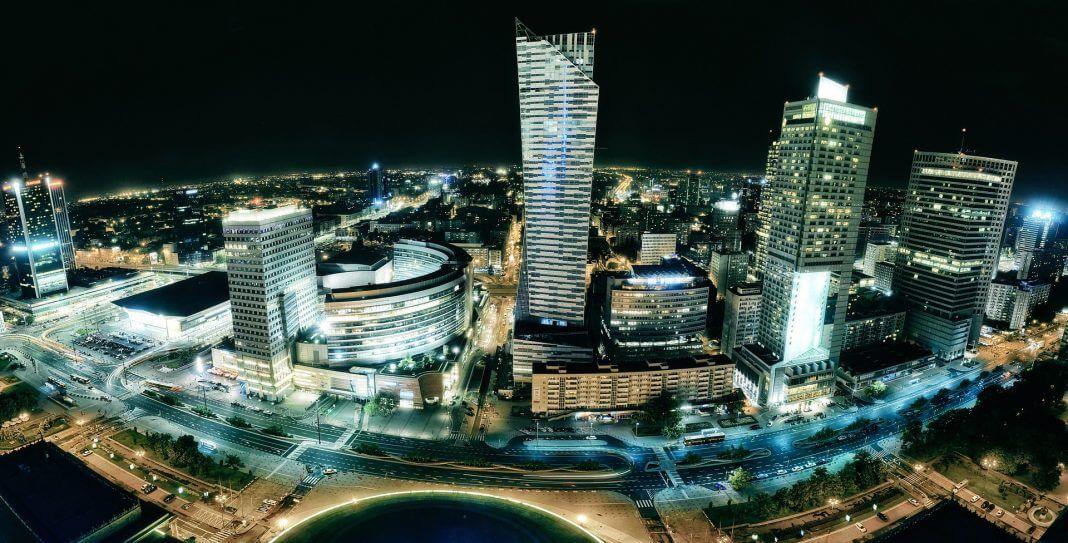 warszawa miasto polska biznes