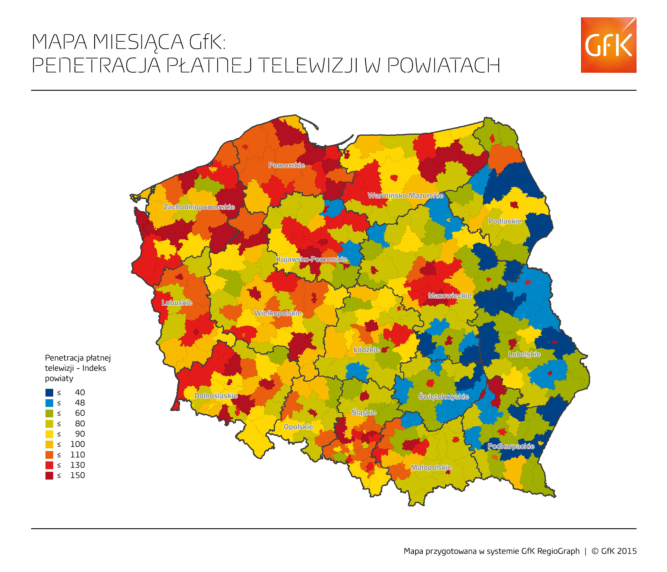 Większość Polaków korzysta z usług płatnej telewizji