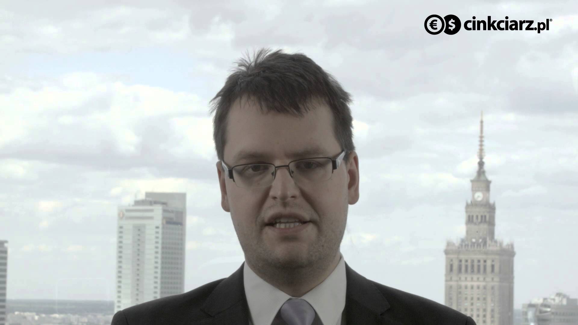 Popołudniowy komentarz walutowy z 13 05 2015 Marcin Lipka Analityk Cinkciarz pl