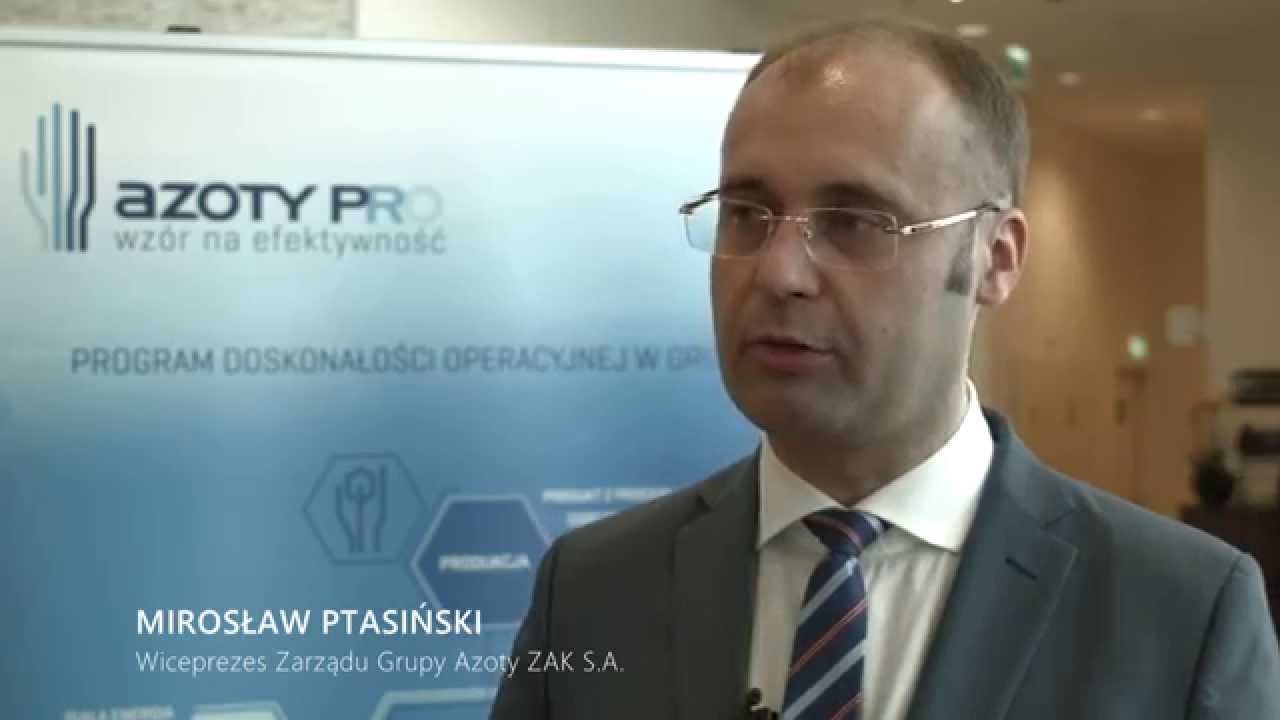 Wiceprezes Mirosław Ptasiński – wyniki finansowe za IQ 2015