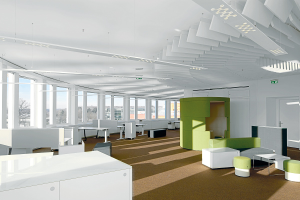 4 megatrendy w przestrzeni biurowej - Otwarte, funkcjonalne przestrzenie