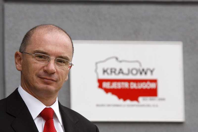 Adam Łącki, prezes Zarządu Krajowego Rejestru Długów