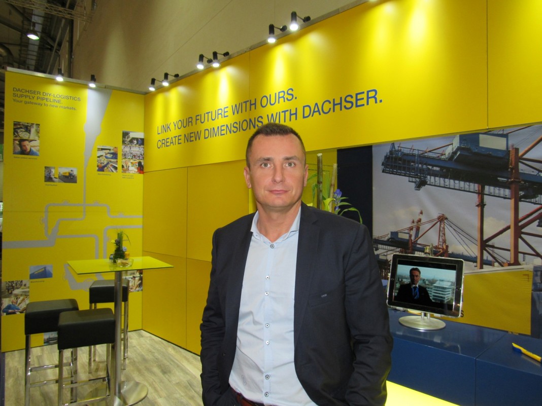 Juliusz Pakuński, kierownik Dachser DIY-Logistics w Polsce