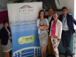 Zespół EXPO XXI Warszawa podczas konferencji ICCA Central European Chapter Summer Meeting