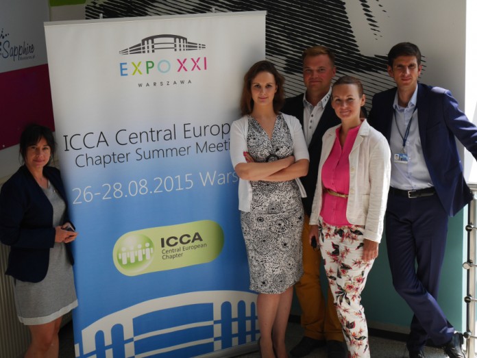 Zespół EXPO XXI Warszawa podczas konferencji ICCA Central European Chapter Summer Meeting