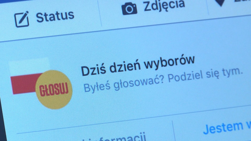 Wybory też na Facebooku
