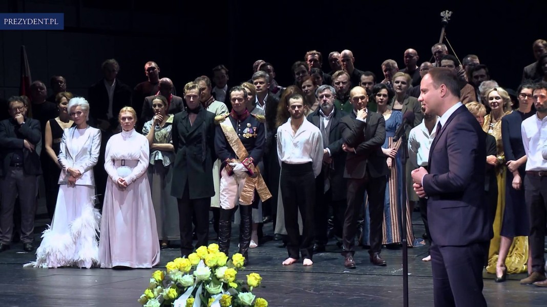 Prezydent na premierze „Kordiana” w Teatrze Narodowym