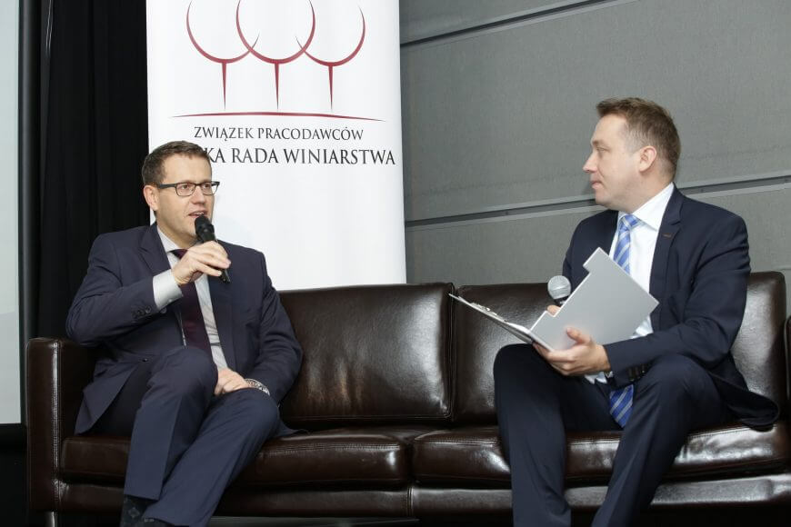 Paul Wojciechowski, Ambasador Australii, Michał Siegieda, dziennikarz fot. Piotr Gilarski