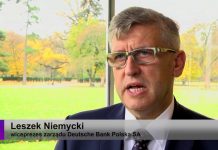 Leszek Niemycki, wiceprezes Deutsche Bank Polska SA