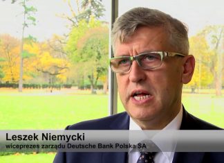 Leszek Niemycki, wiceprezes Deutsche Bank Polska SA