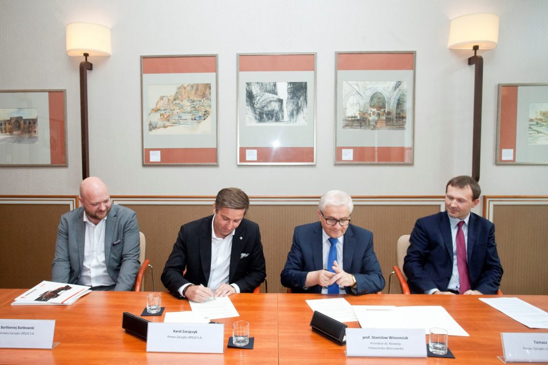 Ursus S.A. i Ursus Bus S.A. łączą siły z Politechniką Warszawską