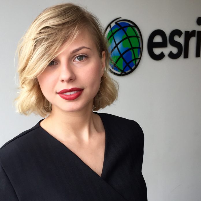 Weronika Kuna, Menadżer Rynku Biznesowego w Esri Polska