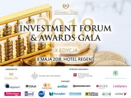 IX edycja „Investment Forum & Awards Gala”,