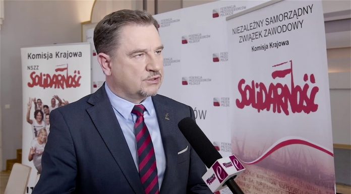 Piotr Duda, przewodniczący NSZZ „Solidarność”