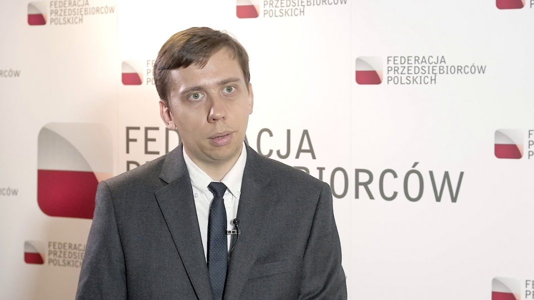 Łukasz Kozłowski, główny ekonomista Federacji Przedsiębiorców Polskich (FPP)