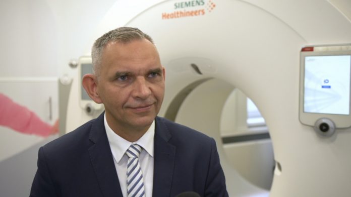 Najnowocześniejszy tomograf komputerowy w szpitalu w Opolu. Umożliwi badania bez znieczulenia i spowolni rytm serca pacjenta