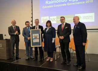 Człowiekiem Corporate Governance 2018 został Raimondo Eggink