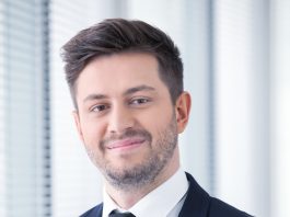 Michał Wachowicz, konsultant w dziale rynków kapitałowych, Cushman & Wakefield