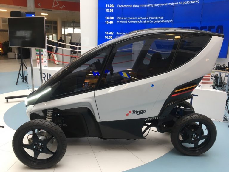 Polski pojazd elektryczny Triggo debiutuje na Kongresie 590 w Rzeszowie