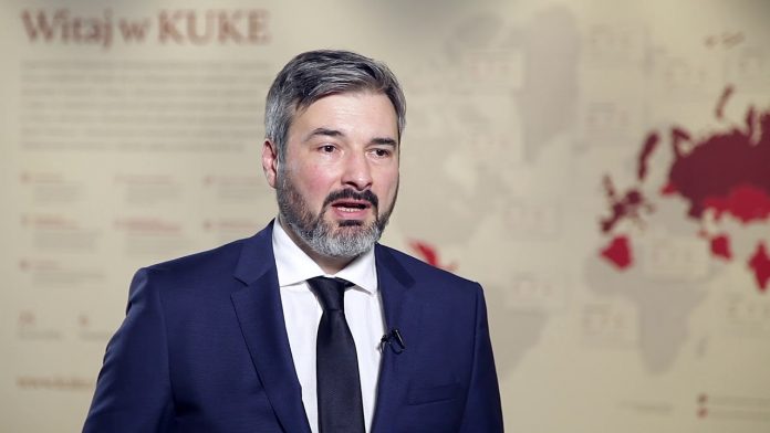 Tomasz Ślagórski, wiceprezes Korporacji Ubezpieczeń Kredytów Eksportowych