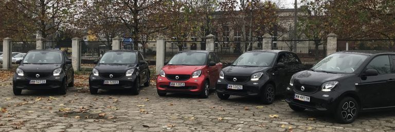 Firma Global Rent a Car kupiła 100 smartów forfour