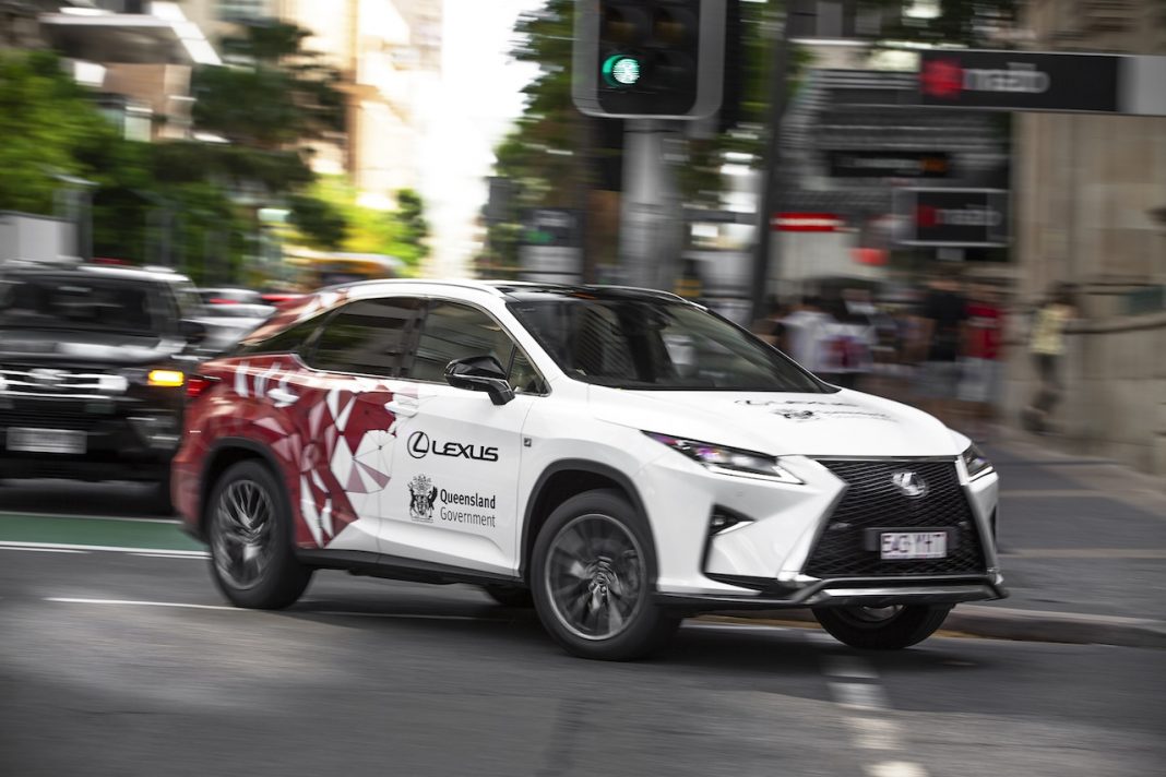 Lexus RX connected car