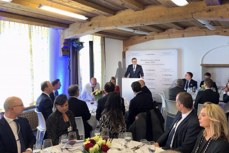 Debata z udziałem Prezydenta podczas Światowego Forum Ekonomicznego w Davos