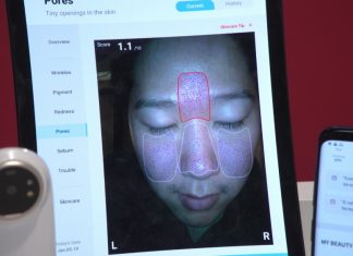 Analiza skóry twarzy w 10 sekund dzięki innowacyjnemu urządzeniu. Podpowie też, jakie kosmetyki należy stosować