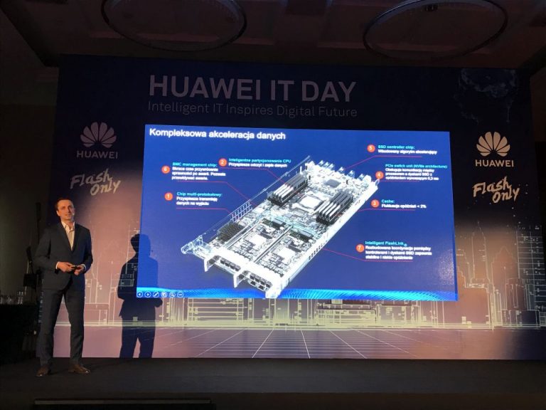 Huawei: macierze all-flash zdominują rynek pamięci masowych