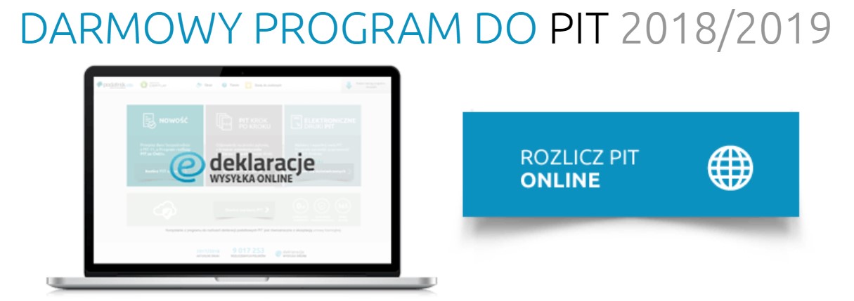 Rozlicz PIT przez telefon Programem PIT Pro 2018/2019 online