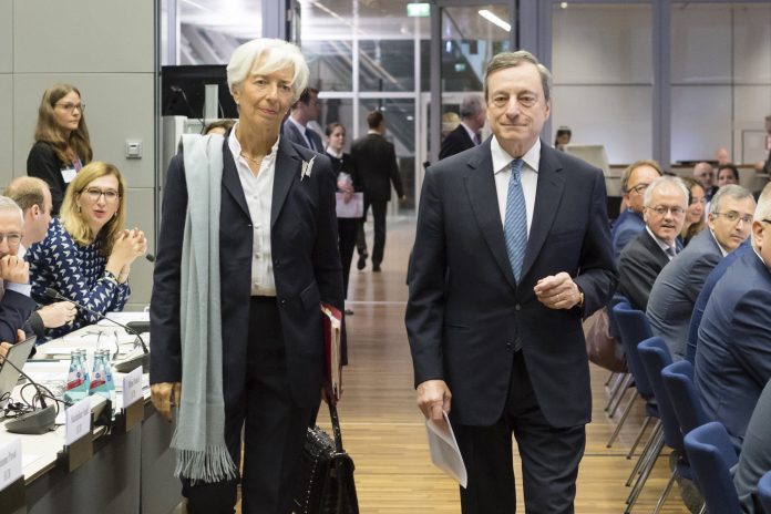 Christine Lagarde, Mario Draghi- EBC