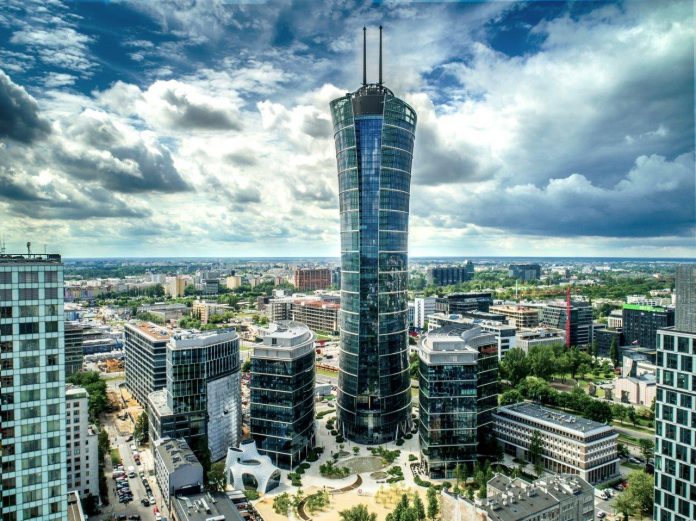 Wieża Warsaw Spire – Warszawa (1)