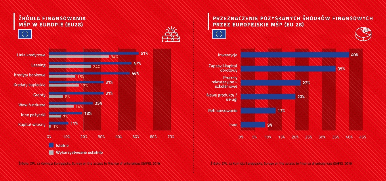 Źródła finansowania polskich MŚP