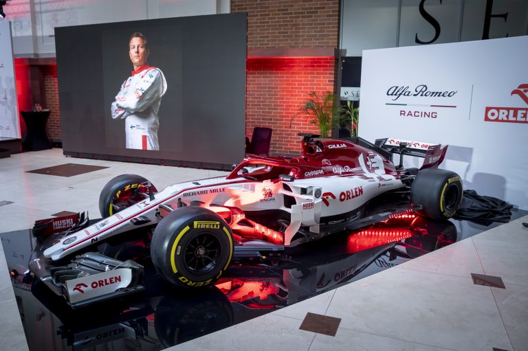 Alfa Romeo Racing ORLEN w Warszawie