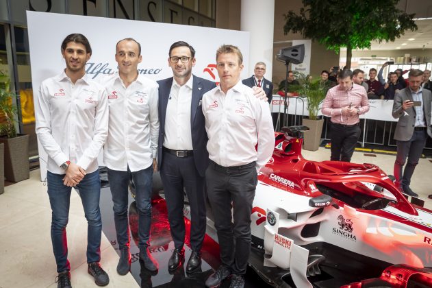 Alfa Romeo Racing ORLEN w Warszawie 3
