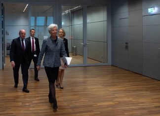 Christine Lagarde, Europejski Bank Centralny