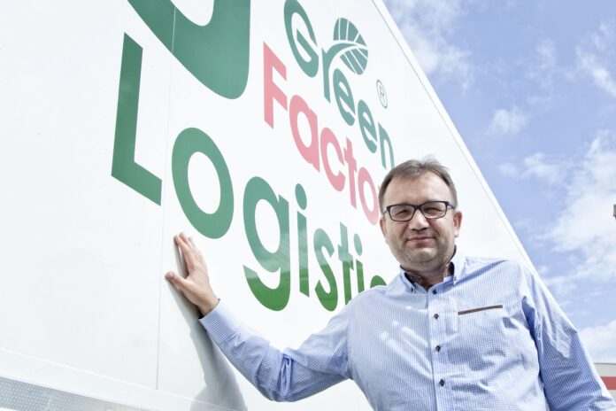 Piotr Pietrzykowski, prezes firmy Green Factory Logistics