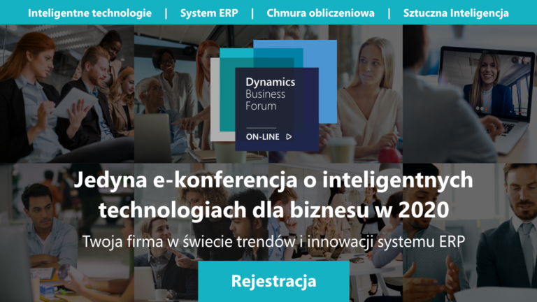 E-konferencja dla przedstawicieli biznesu | Dynamics Business Forum