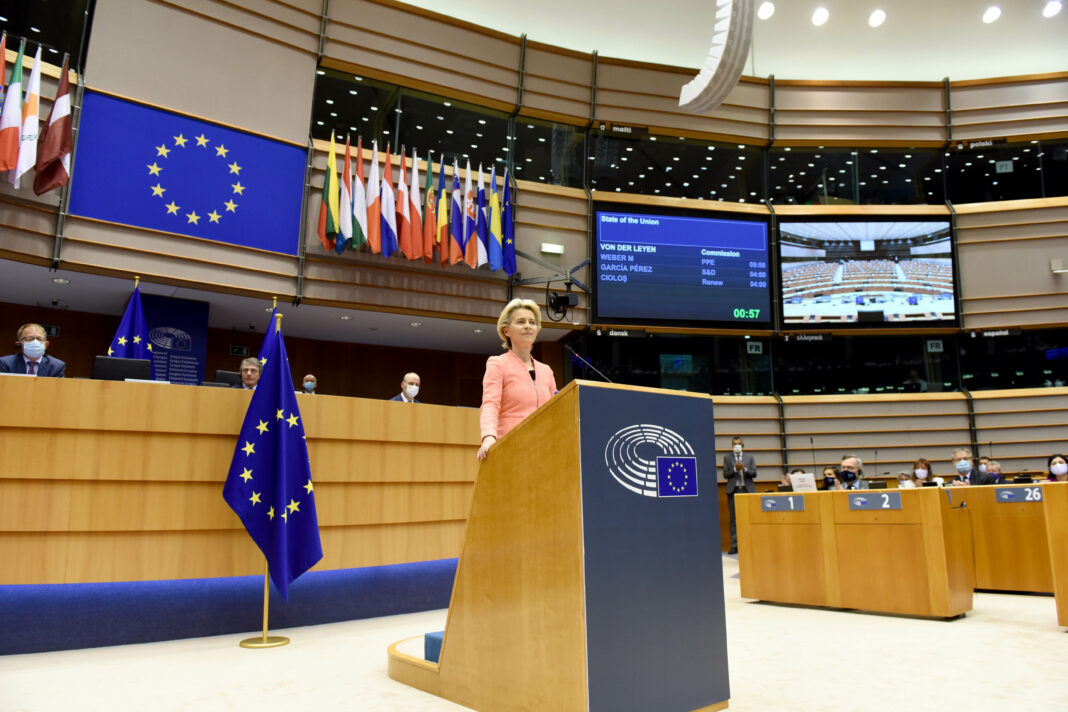 2020 State of the Union address by Ursula von der Leyen, President of the European Commission, to the European Parliament
