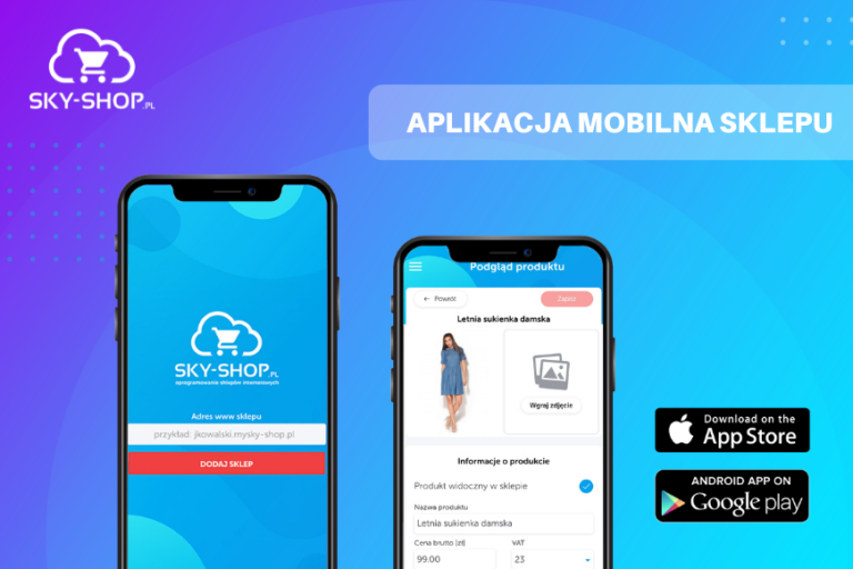 Sklep internetowy… na telefonie? Z aplikacją mobilną Sky-Shop to możliwe