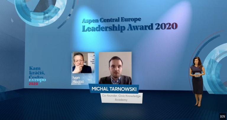 Polski startupowiec laureatem prestiżowej nagrody Instytutu Aspen dla młodych liderów