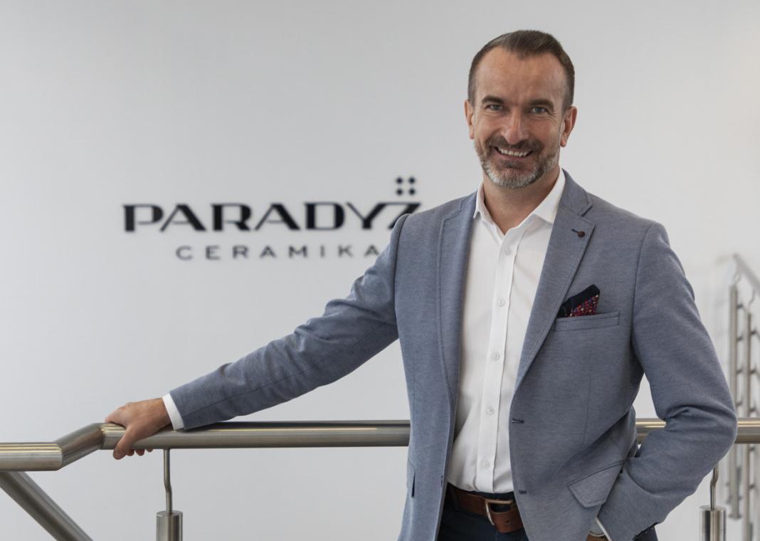 Piotr Tokarski. Prezes Zarządu Ceramiki Paradyż_