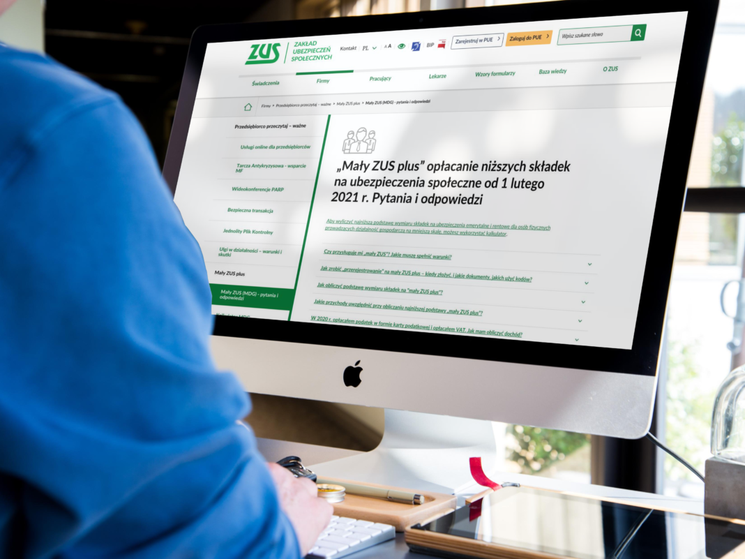 mały ZUS plus 2021