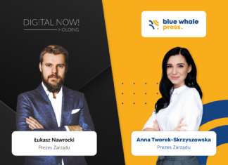 Digital Now! inwestuje w Blue Whale Press