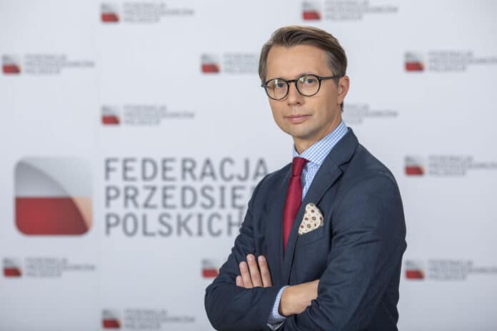 Arkadiusz Pączka, wiceprzewodniczący Federacji Przedsiębiorców Polskich (FPP)