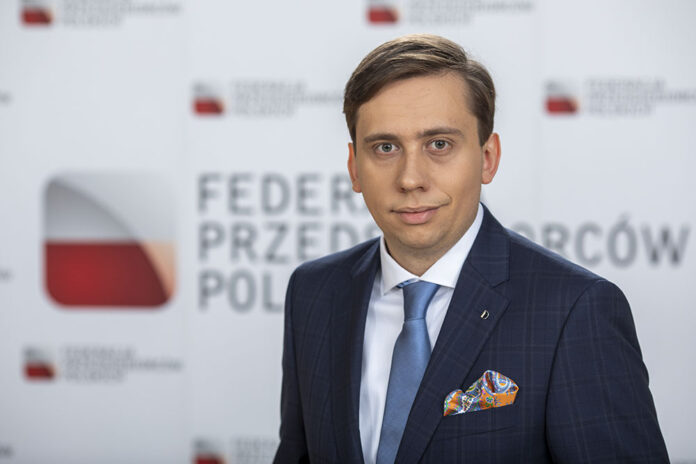 Łukasz Kozłowski, główny ekonomista Federacji Przedsiębiorców Polskich, wiceprezes Centrum Analiz Legislacyjnych i Polityki Ekonomicznej (CALPE)